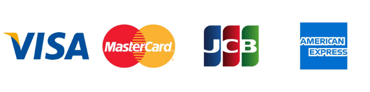 VISA・MASTER・JCB・AMEX